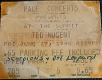 Scorpions / Def Leppard / Ted Nugent on Jun 27, 1980 [869-small]