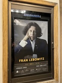 Fran Lebowitz on Dec 3, 2024 [495-small]