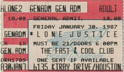 Lone Justice on Jan 30, 1987 [511-small]