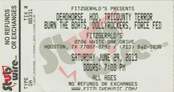 Deadhorse / Hod / Tricounty Terror / Burn the Boats / Dollyrockers / Force Fed on Jun 29, 2013 [523-small]