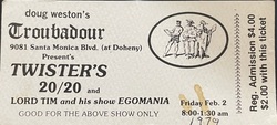 Twisters / 20/20 / Lord Tim And Egomania on Feb 2, 1979 [767-small]