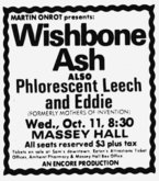 Wishbone Ash / Phlorescent Leech and Eddie on Oct 11, 1972 [469-small]