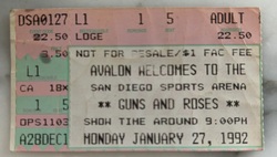 Guns N' Roses / Soundgarden on Jan 27, 1992 [058-small]