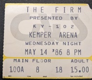 The Firm on May 14, 1986 [140-small]