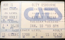 Ozzy Osbourne / Anthrax on Jan 10, 1989 [444-small]