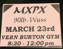 MxPx / 90 Pound Wuss on Mar 23, 1996 [869-small]