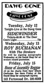 Roy Buchanan / The Strokers on Jul 13, 1988 [901-small]