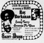 Roy Buchanan / Sonny Terry / Brownie McGee on Apr 13, 1978 [574-small]