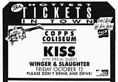 KISS / Winger / Slaughter on Oct 12, 1990 [565-small]