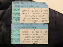 Concert for the Hall of Fame on Sep 2, 1995 [583-small]