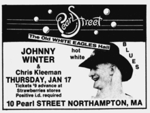 Johnny Winter / Chris Kleeman on Jan 17, 1985 [358-small]