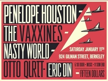 Stay Out / The Vaxxines / Penelope Houston / Nasty World / Otto Quartet / Eric Din on Jan 11, 2025 [737-small]