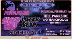 Sons of Arrakis / Salem's Bend / Lazer Beam / Star Decay on Feb 1, 2025 [427-small]