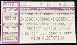 Indigo Girls / Jackson Browne / Indigenous on Oct 11, 2000 [086-small]