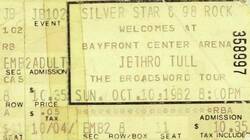 Jethro Tull on Oct 10, 1982 [754-small]