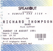 Richard Thompson on Aug 18, 1991 [115-small]