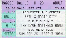 Dave Matthews Band / Big Head Todd and the Monsters on Feb 26, 1995 [401-small]