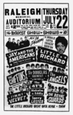 Jay & The Americans / Little Richard / The Chiffons / Sir Douglas Quintet / The Angels / The 4 T's / Larry Laster / Malcolm & Eddie / Jimmy Velvet on Jul 22, 1965 [509-small]