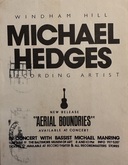 concert mailer, front side, Michael Hedges on Jun 19, 1984 [099-small]