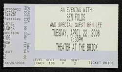 Ben Folds / Ben Lee on Apr 22, 2008 [839-small]