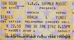 Archie Roach / Yothu Yindi on Jan 30, 1992 [282-small]