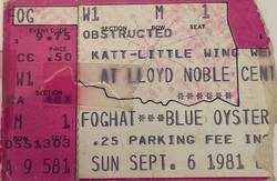 Foghat / Blue Öyster Cult on Sep 6, 1981 [733-small]