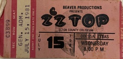 ZZ Top / Loverboy on Jul 15, 1981 [750-small]