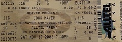 John Mayer / Cody Chesnutt on Nov 15, 2003 [354-small]