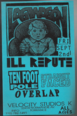 Lagwagon / Ill Repute / Ten Foot Pole / Straight Faced / Overlap on Sep 2, 1996 [456-small]