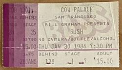 Rush on Jan 30, 1986 [474-small]