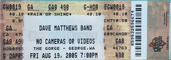 Dave Matthews Band / North Mississippi Allstars / Tea Leaf Green on Aug 19, 2005 [609-small]