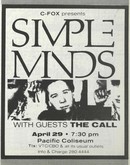 Simple Minds / The Call on Apr 29, 1986 [110-small]