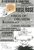 Rose Rose / Chronic Disease / Kings Of Oblivion on Nov 11, 1988 [523-small]