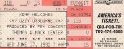Ozzy Osbourne / Slaughter / Ugly Kid Joe on Jun 17, 1992 [909-small]