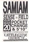 Samiam / Sense Field / Pocket Change / 5'10'' on Mar 20, 1994 [856-small]
