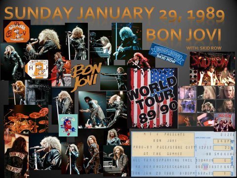 Jan 29, 1989: New Jersey Syndicate Tour at The Summit Houston, Texas,  United States | Concert Archives