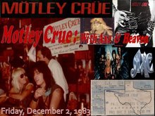 Motley Crue / Axe / Heaven on Dec 2, 1983 [930-small]