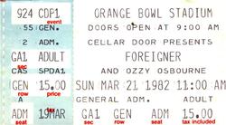 Foreigner / Ozzy Osbourne / Pat Travers / UFO / Brian Adams on Mar 21, 1982 [606-small]