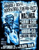 Mazinga / The Amino Acids / The Casket Bastards / Horror of '59 / The Walking Corpses on Sep 29, 2007 [709-small]