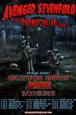 Avenged Sevenfold / Hollywood Undead / Asking Alexandria / Black Veil Brides on Dec 3, 2011 [992-small]