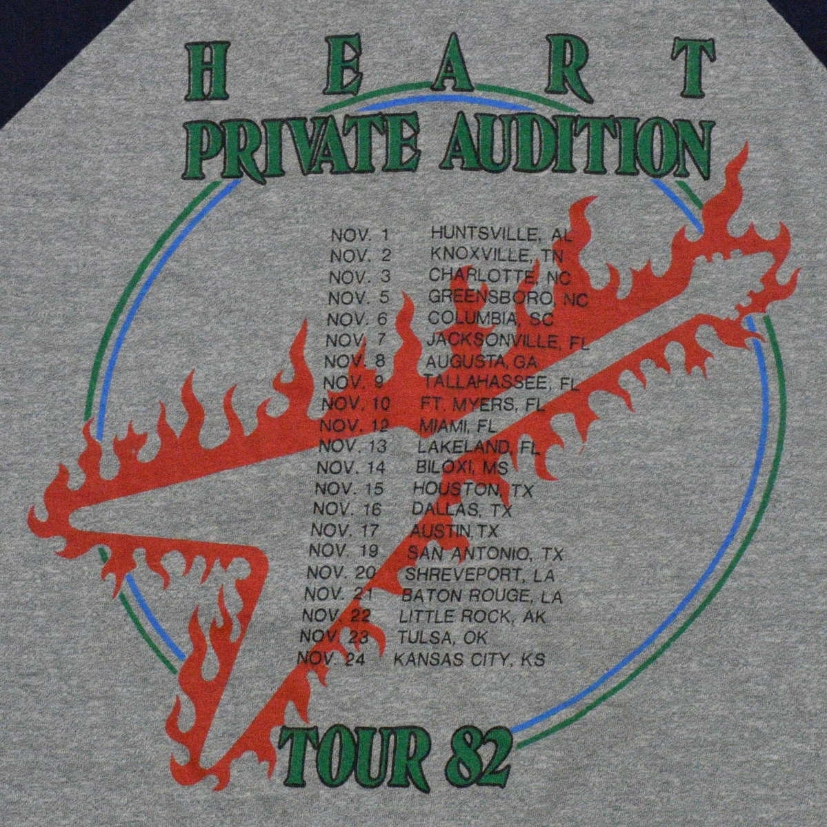 Nov 16, 1982: Heart - Private Audition Tour at Reunion Arena Dallas, Texas,  United States | Concert Archives