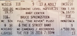 Bruce Springsteen / Bruce Springsteen & The E Street Band on Feb 16, 2016 [201-small]