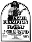 Peter Frampton / The J. Geils Band / Foghat / Rick Derringer on Jul 6, 1977 [929-small]