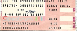 KISS / Piper on Dec 22, 1977 [698-small]