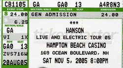 Hanson / These Green Eyes / Averi on Nov 5, 2005 [214-small]