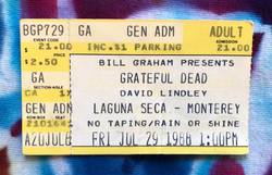 Grateful Dead / David Lindley and EL RAYO EX on Jul 29, 1988 [610-small]