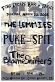 The Lemmies / Puke & Spit / The Blameshifters on Mar 20, 2008 [714-small]