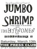 Jumbo Shrimp / Hypnomen / Cell Block 5 on Mar 13, 1999 [884-small]