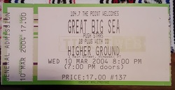 Great Big Sea / The Push Stars on Mar 10, 2004 [000-small]