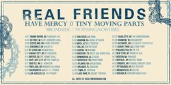 Real Friends / Have Mercy / Broadside  / Tiny Moving Parts on Jun 1, 2017 [222-small]
